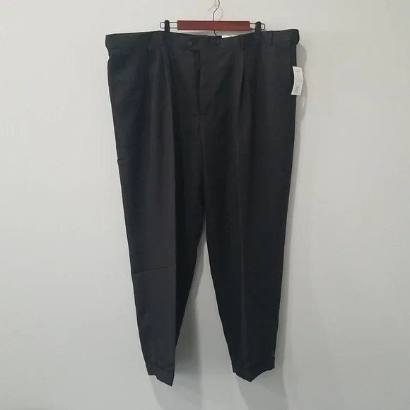 George Pants George Pleated Mens Black Dress Pants Poshmark